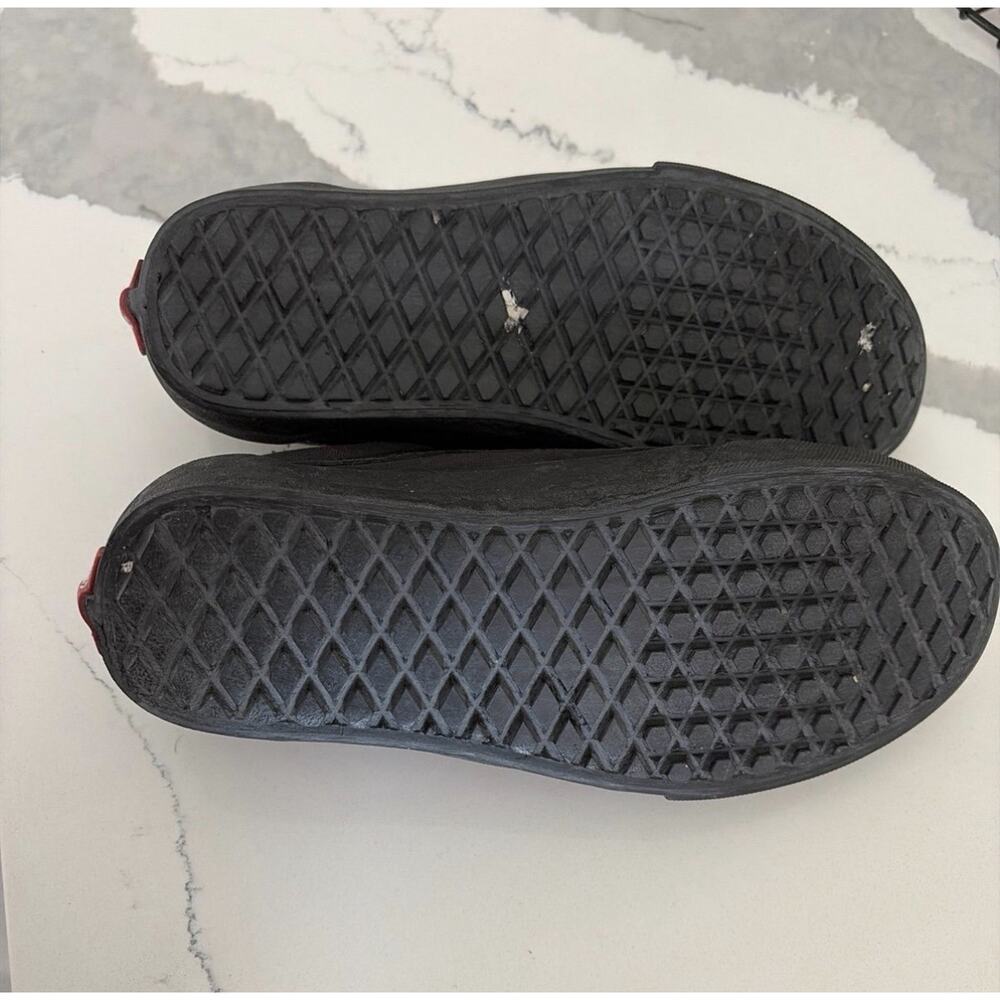 Vans Women's Size 8.5 Black Old Skool Skateboard Laced Up Casual Canvas - Picture 5 of 5